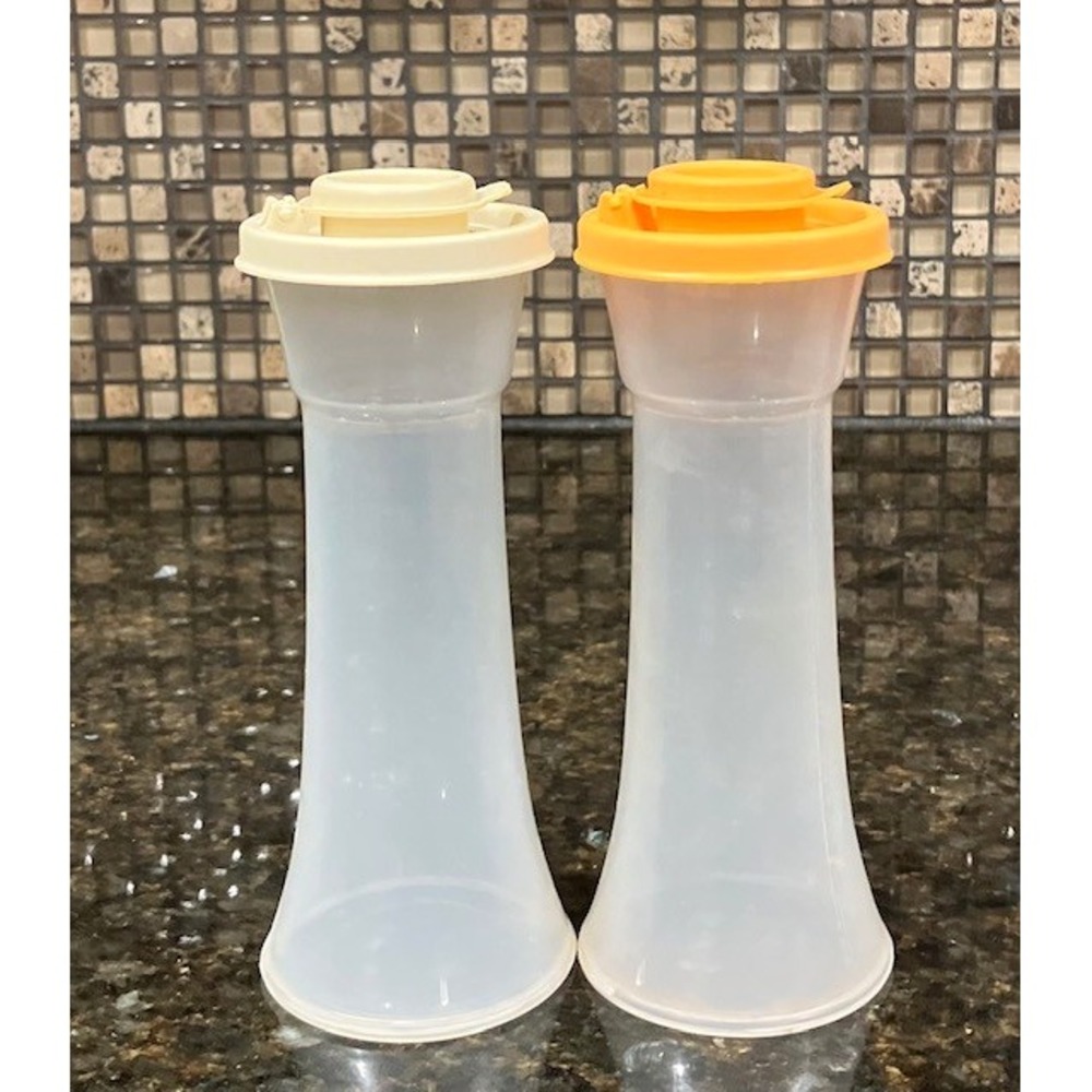 Vintage Tupperware Salt and Pepper Shakers Set